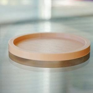 Round Drainage Tray- Shallow Show Style Succulent Planter Drip Tray- Planter Water Catcher- Drainage Plate- Minimalist Simple Plant Saucer