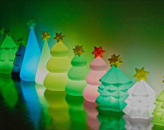Mini LED Christmas Tree: Light-Up Office Desk Decor