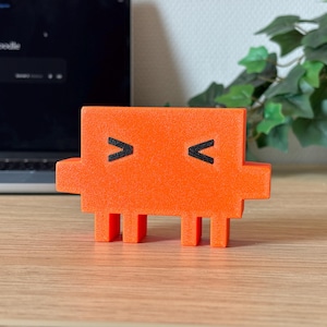 Claude Code Clawd | 3D-utskriven figurin | Gåva till utvecklare