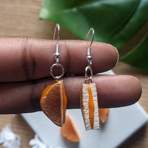 Grilled Cheese Earrings| Miniature Food Jewelry and Accessories image 2
