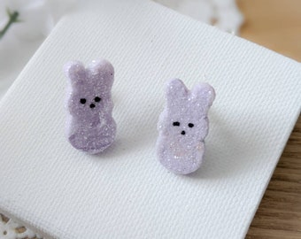 Sugar Bunny Earrings| Miniature Food Jewelry & Accessories