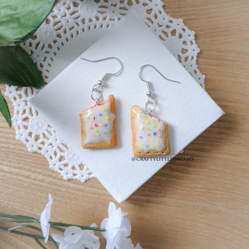 Doughnut Earrings miniature Food Jewelry & Accessories Etsy