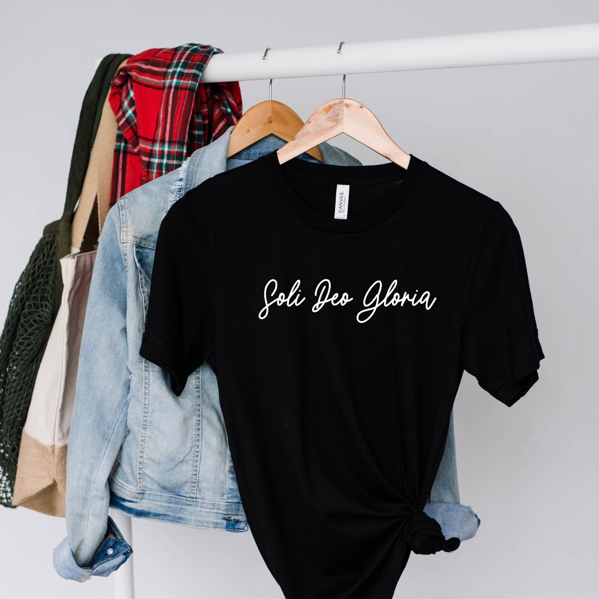 Soli Deo Gloria Tank Top - Christliches Oberteil Mit Bibelvers 2. Petrus 3:18