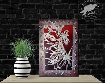 Smoke em if you got em - Original mystical duck painting