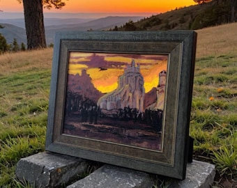 Betoken - Castles in the Sky - Original Oil Painting