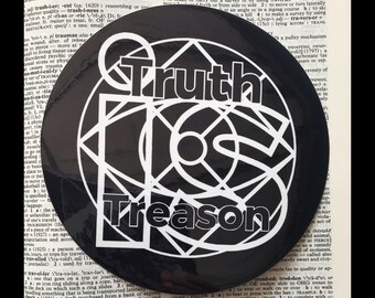 Truth is Treason, Line Version -  Sticker