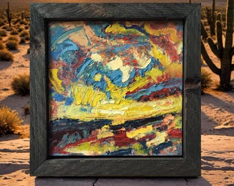 Sea Level High Fidelity - Original Oil Painting