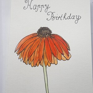 Watercolour and ink greeting cards