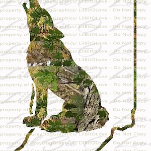 State of Indiana IN Outline with Coyote Silhouette in the Center Howling Vinyl Decal Sticker Hunt Hunter Hunting