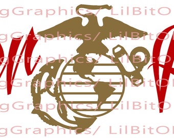Script Semper Fidelis Vinyl Decal Sticker Semper Fi USMC United States Marines Corps