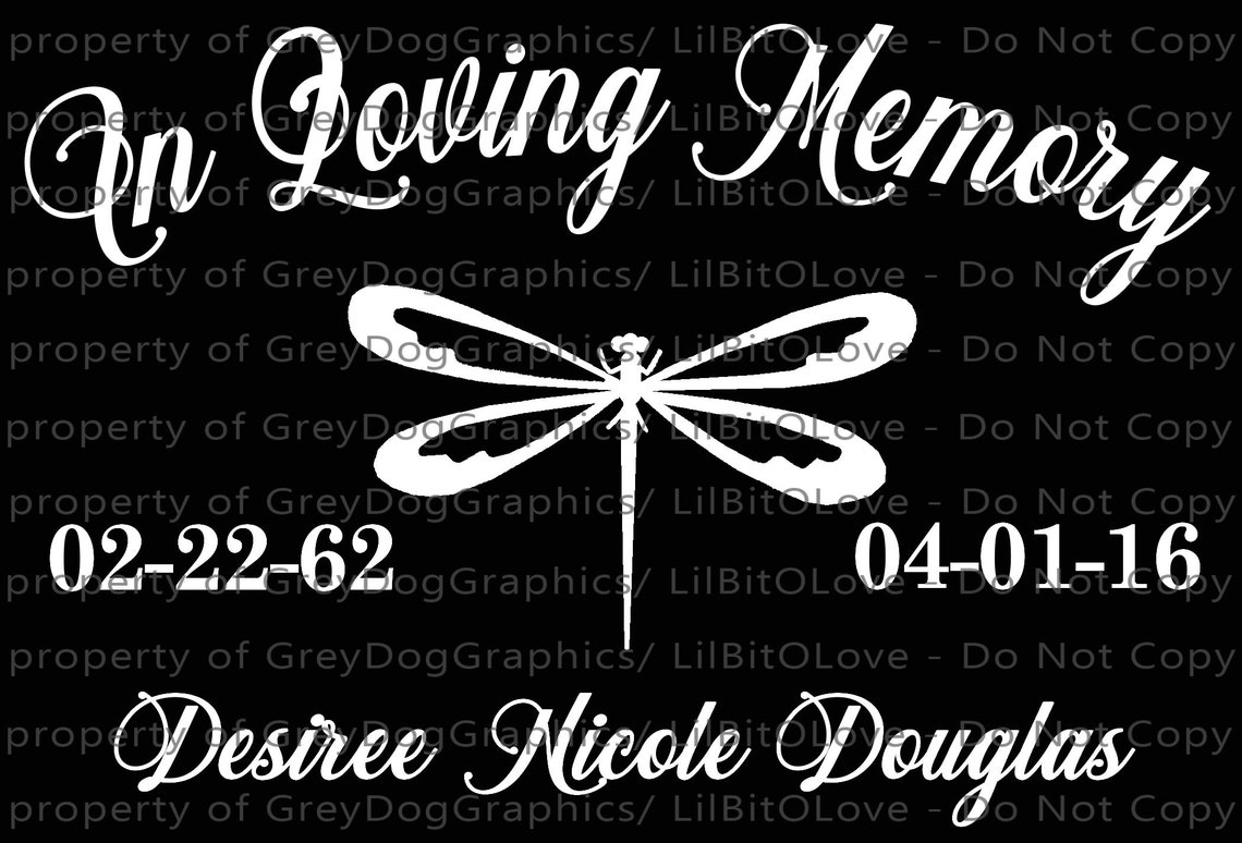 Memory Of Decal : I May Not See You, But I Can Feel You (CUSTOM