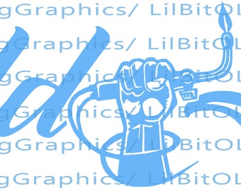 Weld Life Hand with Welding Tool Vinyl Decal Sticker Welder Hood Script