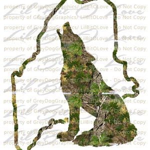 State of Maine ME Outline with Coyote Silhouette in the Center Howling Vinyl Decal Sticker Hunt Hunter Hunting