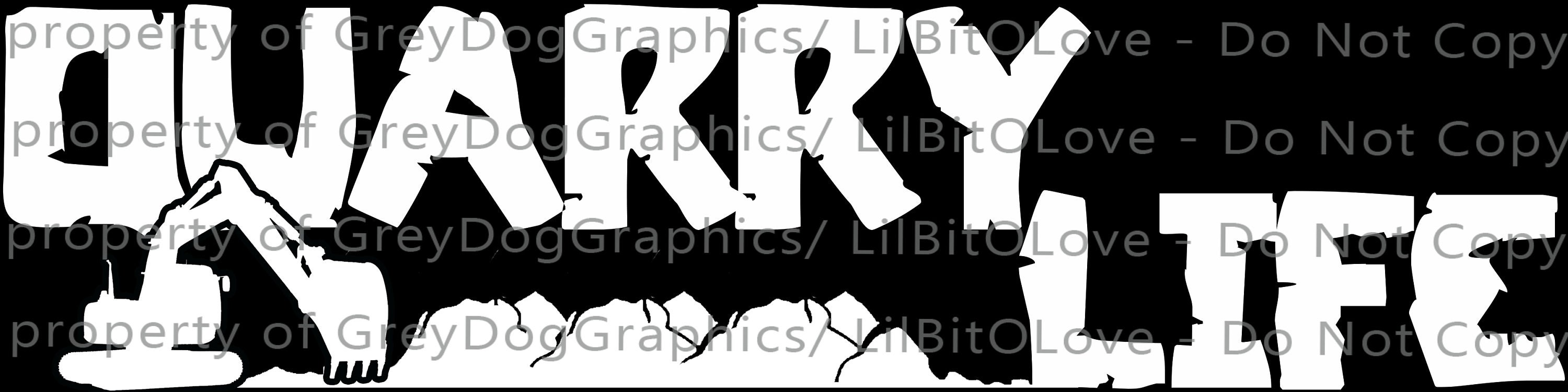 Quarry Life Vinyl Decal Rock Sticker Quarry Rock Crusher Etsy UK