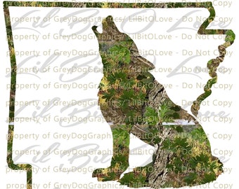 Coyote Hunter Decal - Etsy