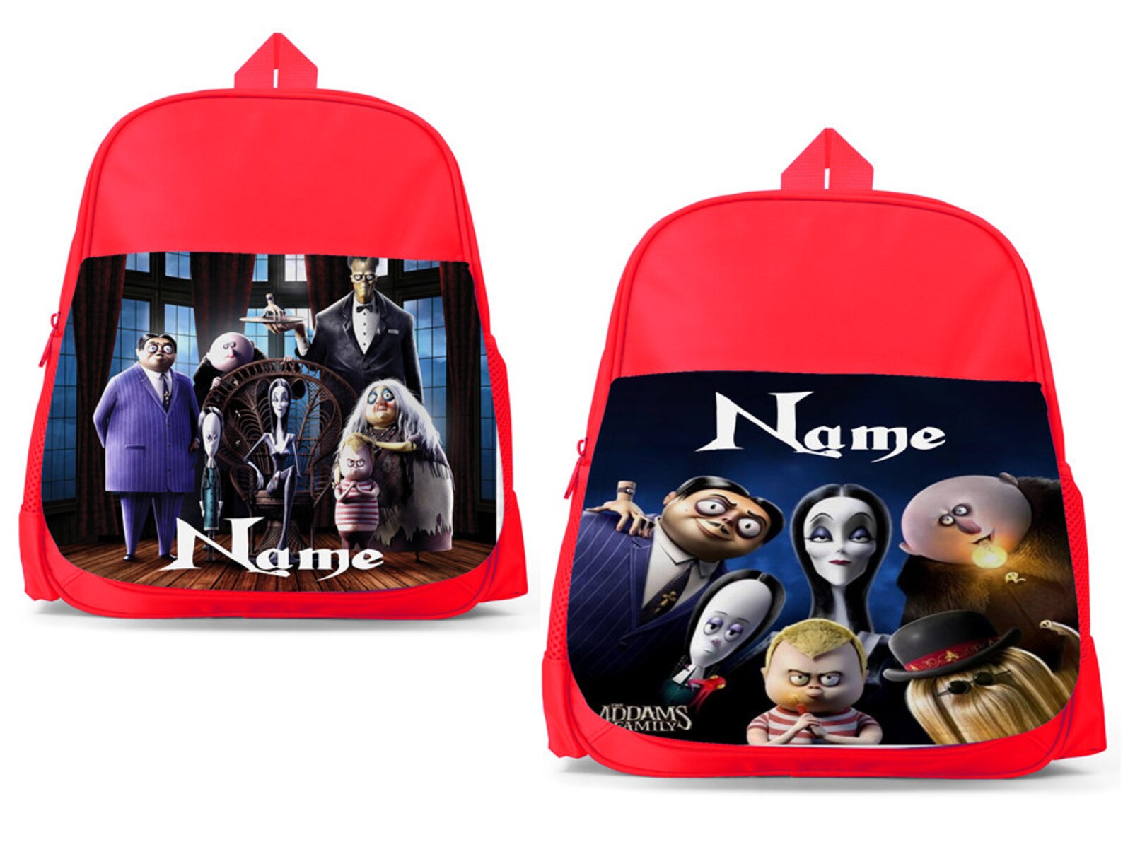 Addams Family Addams Family Backpack Personalized Kids Etsy