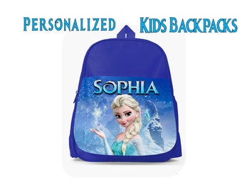 frozen backpack personalized