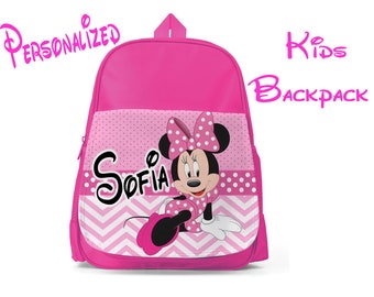 minnie mouse backpack leather