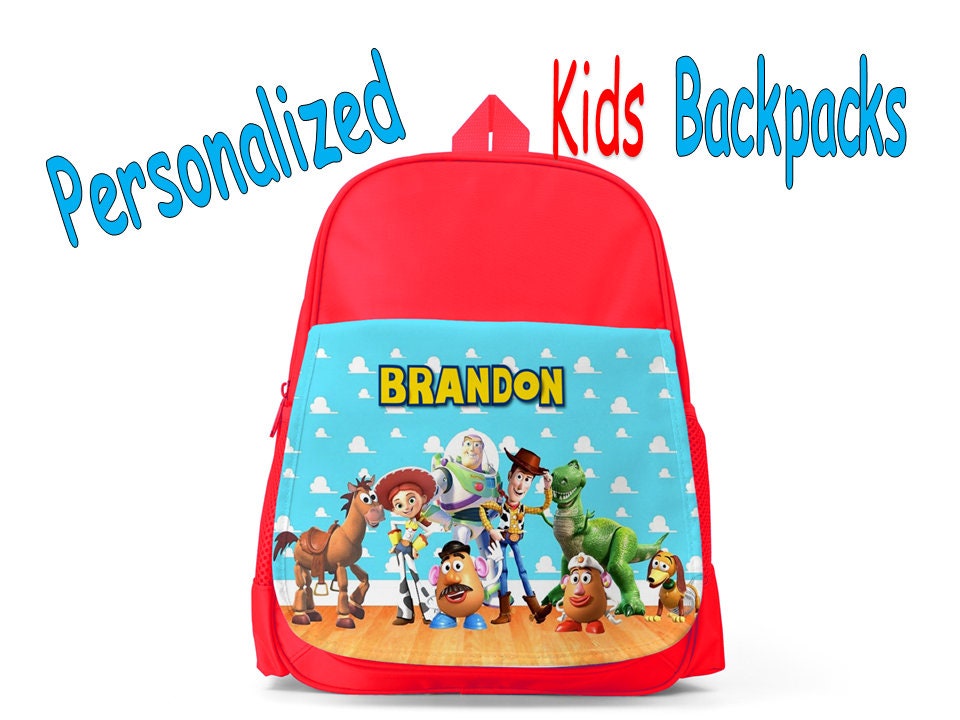 Toy Story Mini Backpack Kids Toddlers - Bundle with 11 Toy Story Preschool Backpack, Toy Story Drawstring, Stickers, More