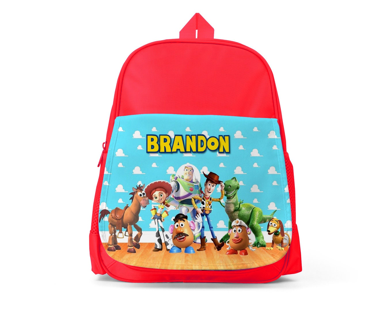 Toy Story Personalized Backpack Kids Backpack Book Bag Etsy