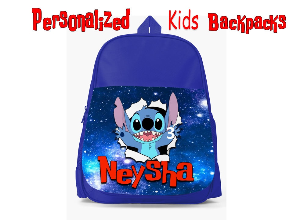 3PCS Stitch Children Backpack Bookbag School Backpack with Pencil