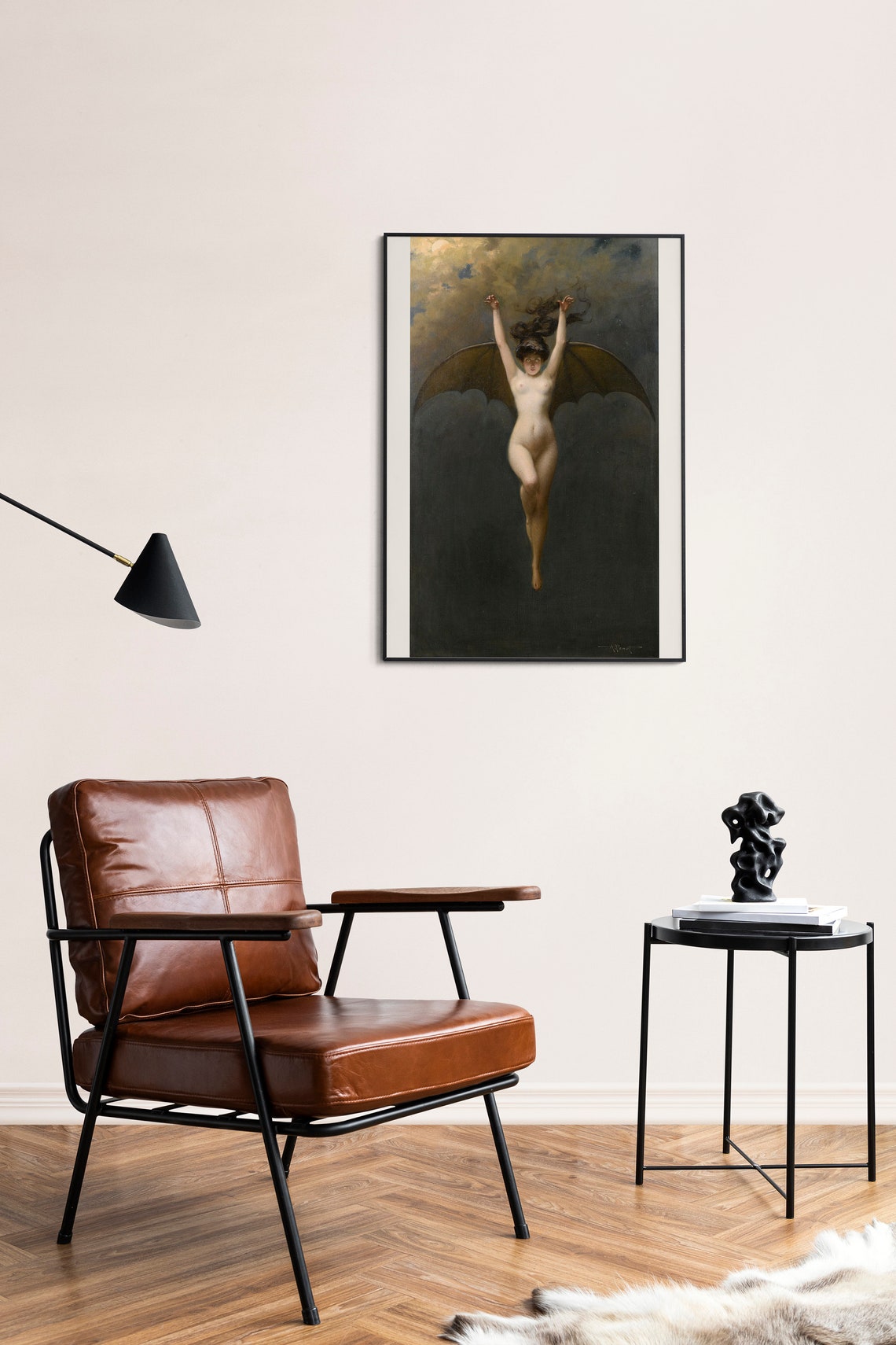 PRINTABLE The Bat Woman Albert Joseph P not La Femme Chauve souris 