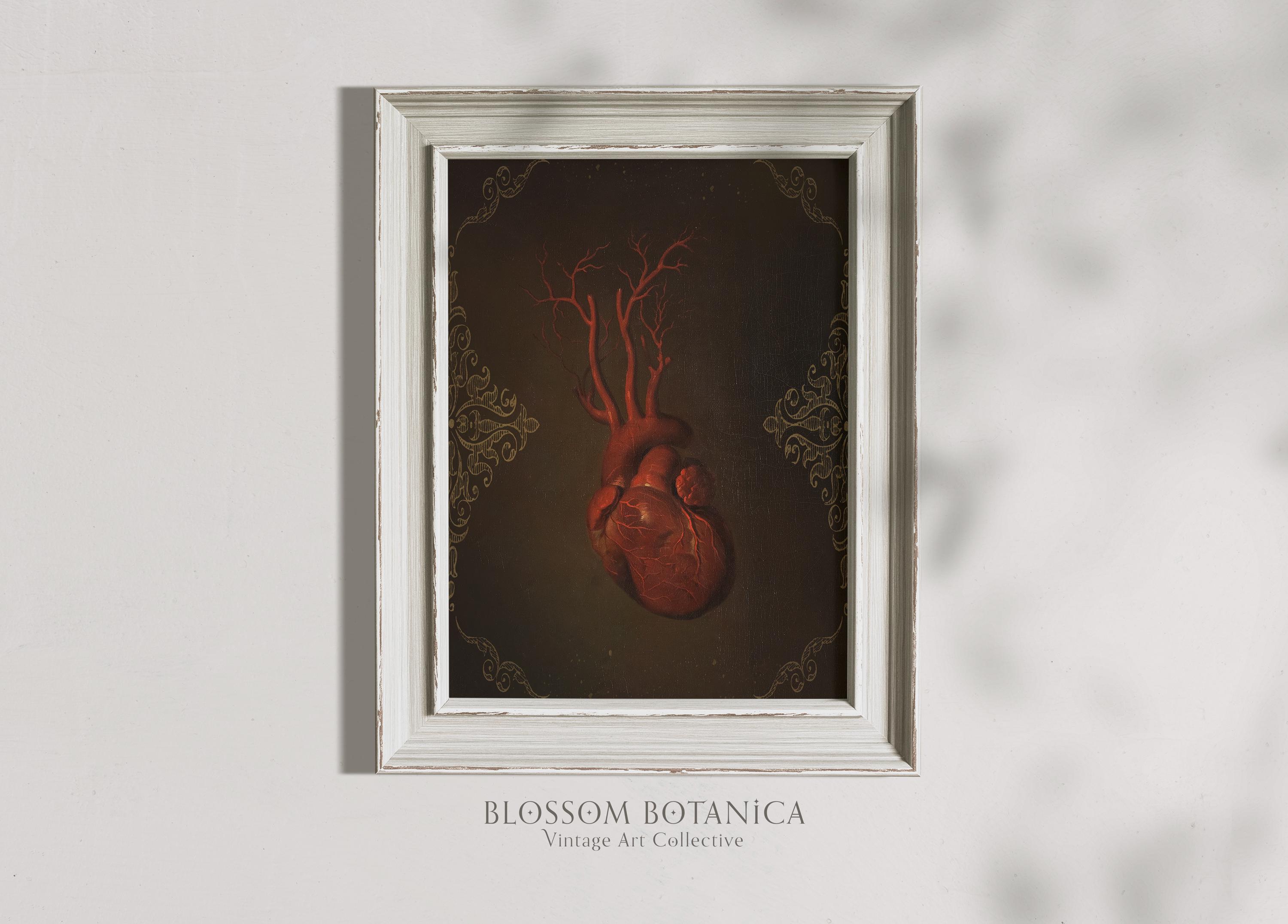 anatomical-heart-art-print-not-ai-collage-art-original-art-piece