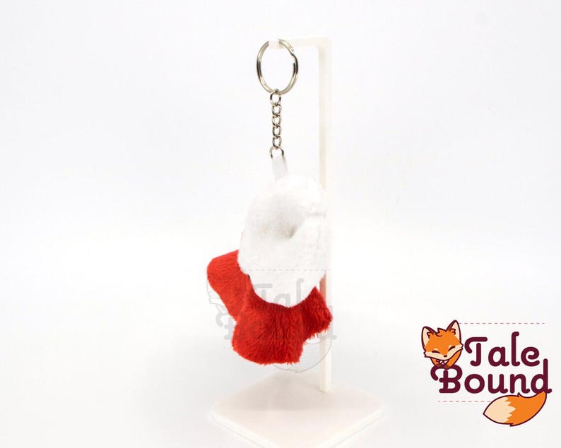 Hornet Hollow Knight Silksong Plush Keychain, Soft Handmade Bag Charm immagine 5