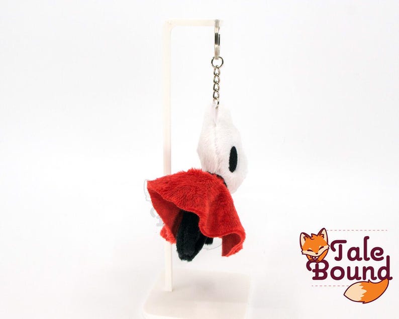 Hornet Hollow Knight Silksong Plush Keychain, Soft Handmade Bag Charm immagine 10