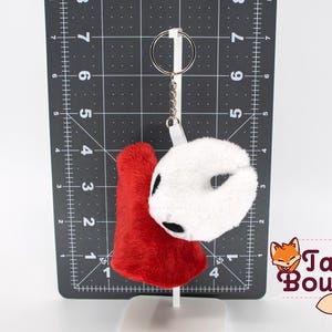 Hornet Hollow Knight Silksong Plush Keychain, Soft Handmade Bag Charm immagine 12
