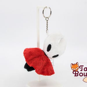 Hornet Hollow Knight Silksong Plush Keychain, Soft Handmade Bag Charm immagine 11