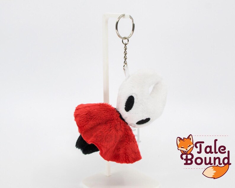 Hornet Hollow Knight Silksong Plush Keychain, Soft Handmade Bag Charm immagine 11