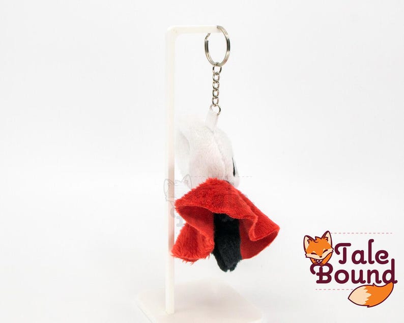 Hornet Hollow Knight Silksong Plush Keychain, Soft Handmade Bag Charm immagine 9