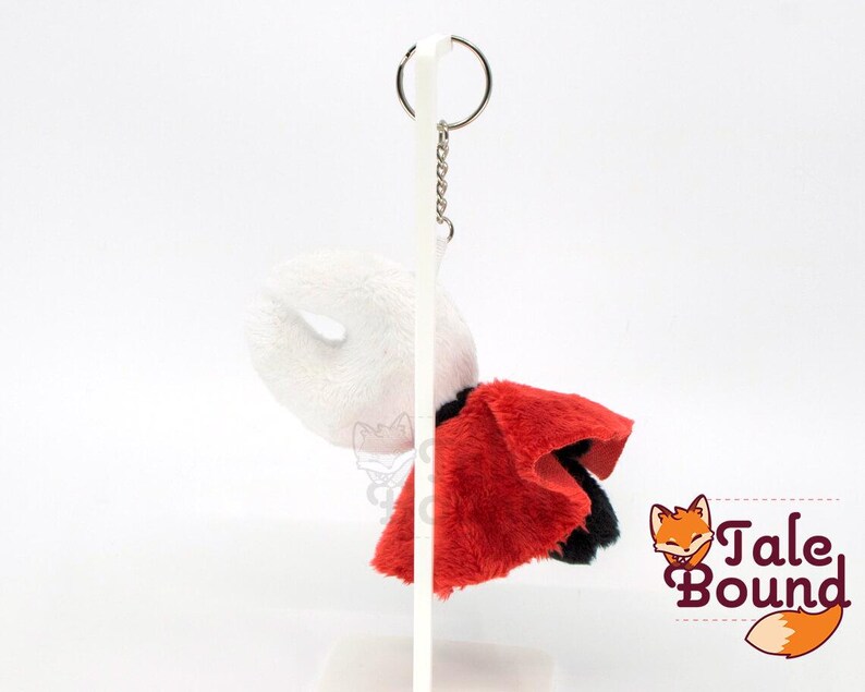 Hornet Hollow Knight Silksong Plush Keychain, Soft Handmade Bag Charm immagine 8