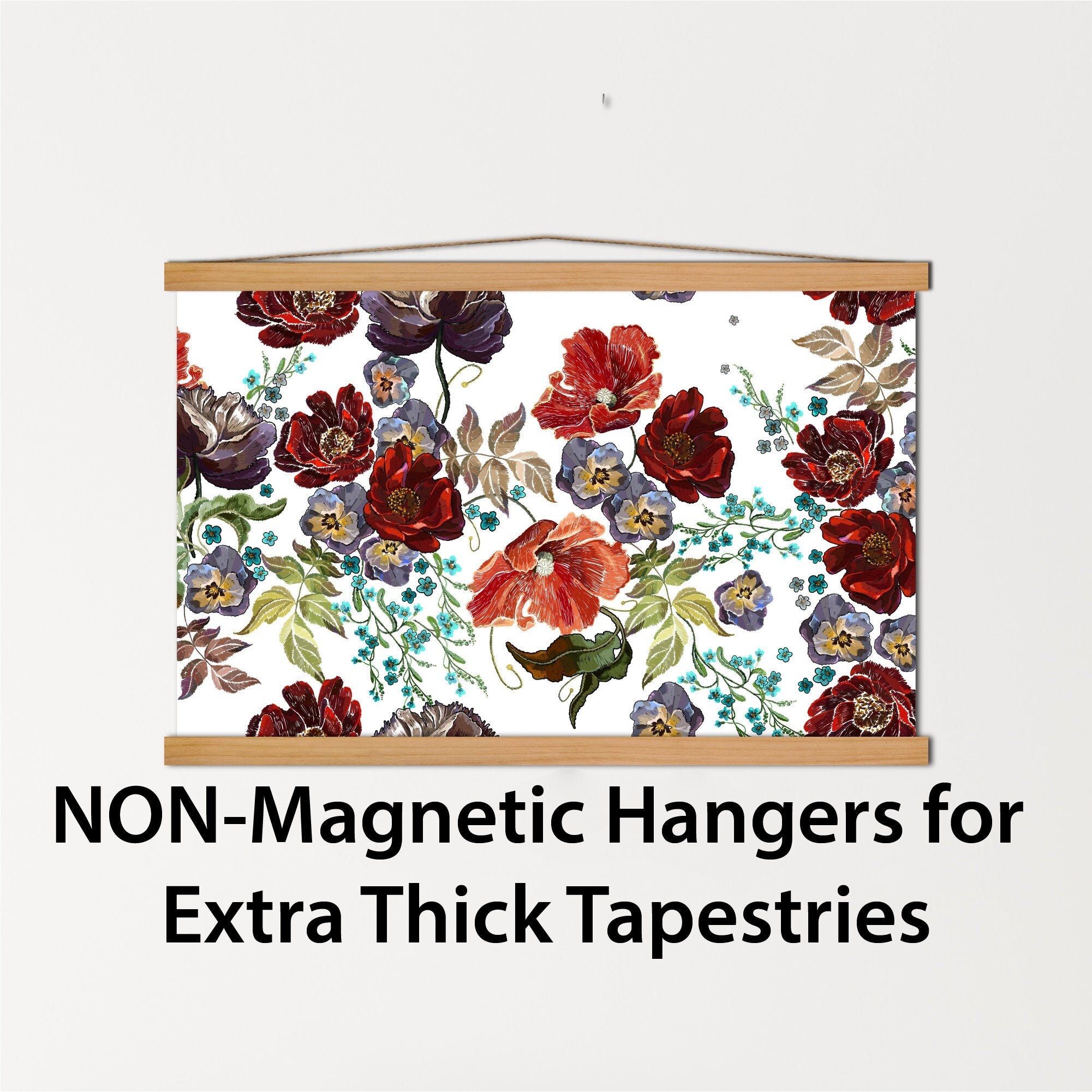 Poster hanger for tapestry sales