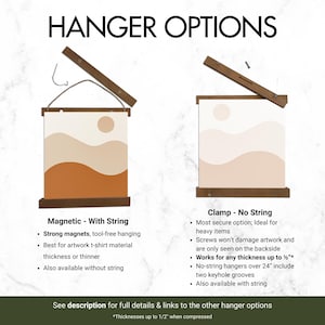 HANGER OPTIONS