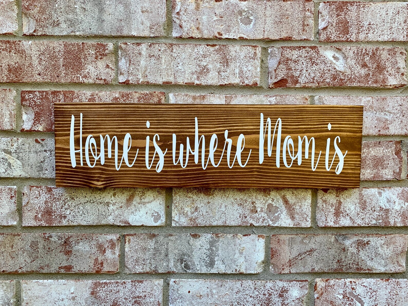 Home Is Where Mom Is Sign Mothers Day Gift for Mom Mom Etsy