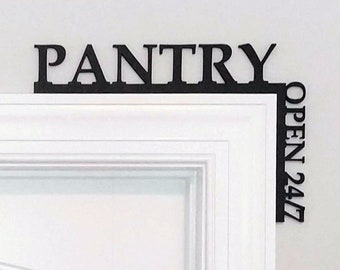 Bathroom Door Topper Over The Door Sign Bathroom Sign Etsy
