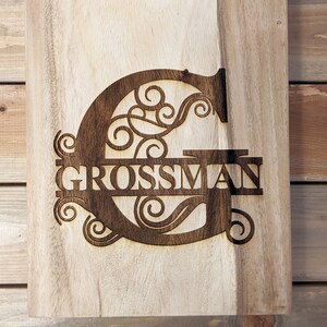 Extra Thick Acacia Cutting Board for Housewarming, Closing Gift, Wedding Gift