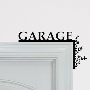 Garage Door Topper / Over The Door Sign / Garage Sign / AirBNB Decor