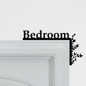 Bedroom Door Topper / Over The Door Sign / Bedroom Sign / Guest Room Sign / AirBnB Host Sign / AirBnB Decor