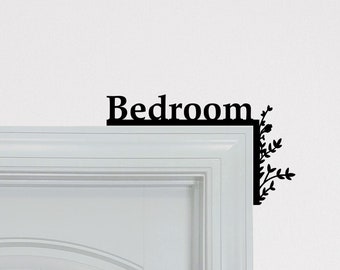 Bedroom Door Topper / Over The Door Sign / Bedroom Sign / Guest Room Sign / AirBnB Host Sign / AirBnB Decor