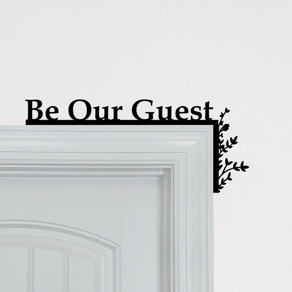 Guest Room Door Topper / Over The Door Sign / Guest Room Sign / Housewarming Gift, AirBNB Host Decor