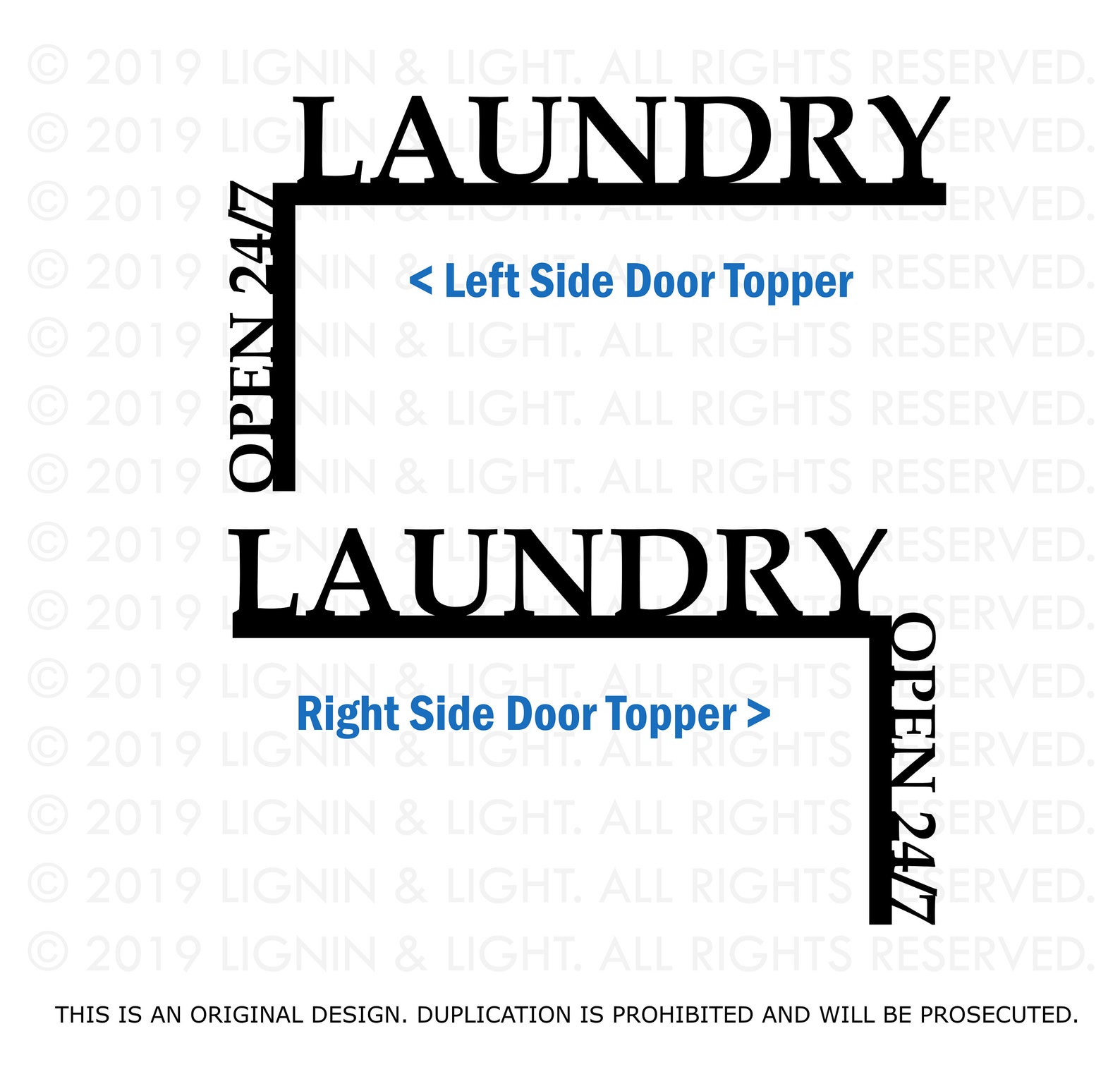 Laundry Room Door Topper / Over the Door Sign / Laundry Sign / Etsy