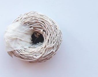 Hilo de papel hecho a mano / Hilo de papel ecológico para envolver regalos y manualidades de papel