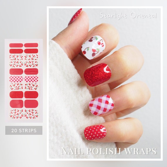 spring polka dot & gemstone nail art! — Caroline Burke | Burkatron