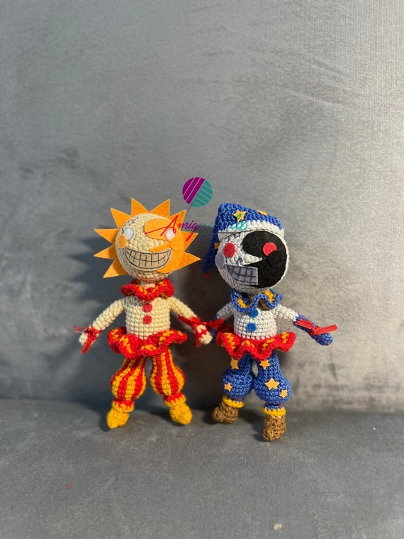 Sundrop and Moondrop Plush FNAF Security Breach Sundrop and | Etsy