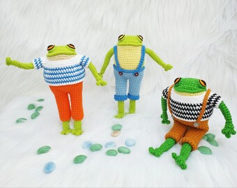 Crochet Frog, Frog Stuffed Animal, Amigurumi Frog, Frog And Toad , Frog Doll, Frog Plush, Toad Plush