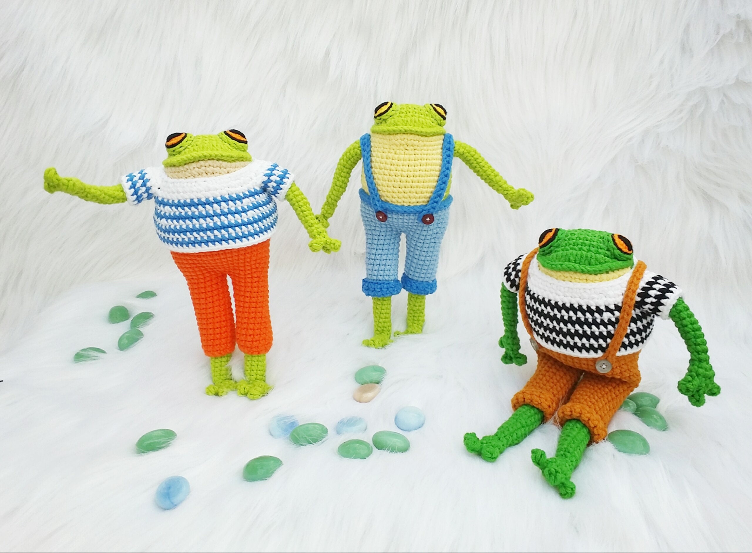 Frog and toad plush Etsy France