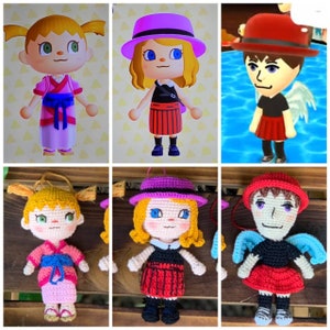Mini Custom Plush Commission, Mini Custom Crochet Doll, Custom Doll From Photos, Pictures to Plush Toys, Custom Plush from Drawing